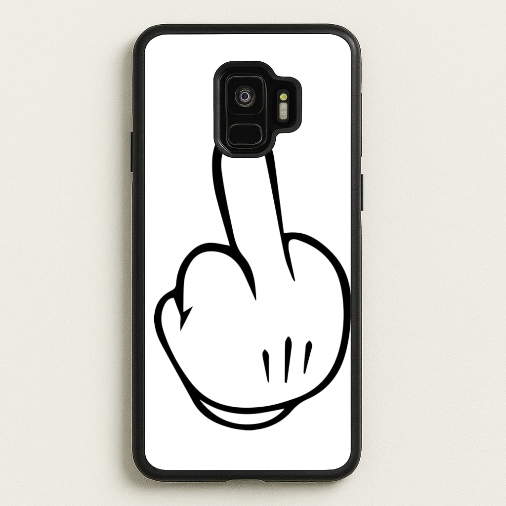 Fairytale Mouse Middle Finger - Disney Phone Case for Galaxy S9