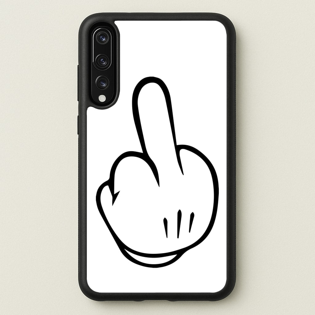 Fairytale Mouse Middle Finger - Disney Phone Case for Huawei P20 Pro