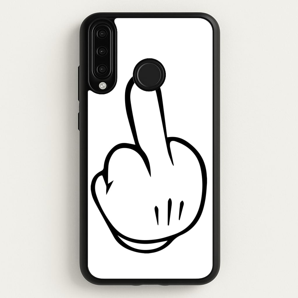 Fairytale Mouse Middle Finger - Disney Phone Case for Huawei P30 Lite