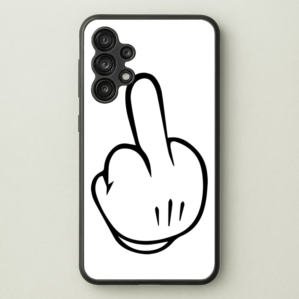 Fairytale Mouse Middle Finger - Disney Phone Case for Galaxy A13