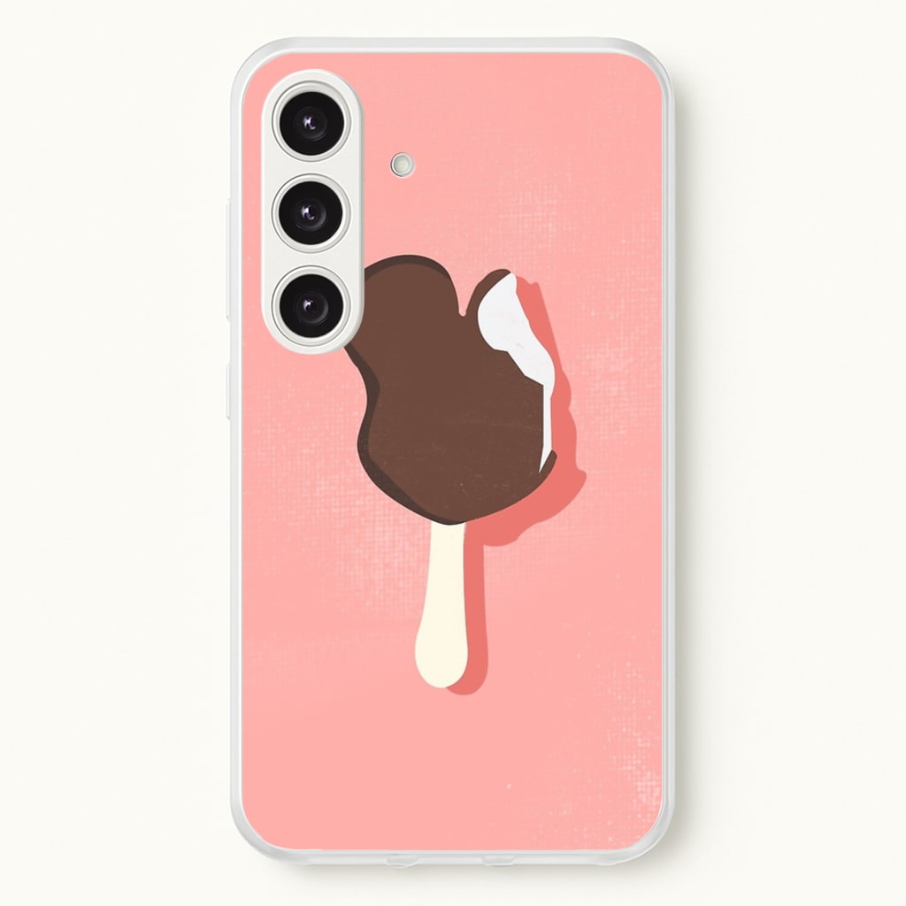 Pink Mouse Ice Cream - Disney Phone Case for Galaxy S24FE
