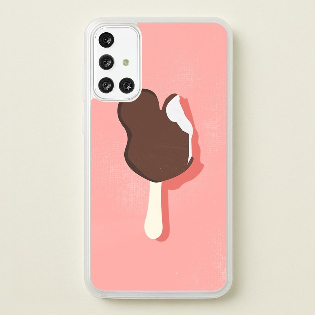 Pink Mouse Ice Cream - Disney Phone Case for Galaxy A71
