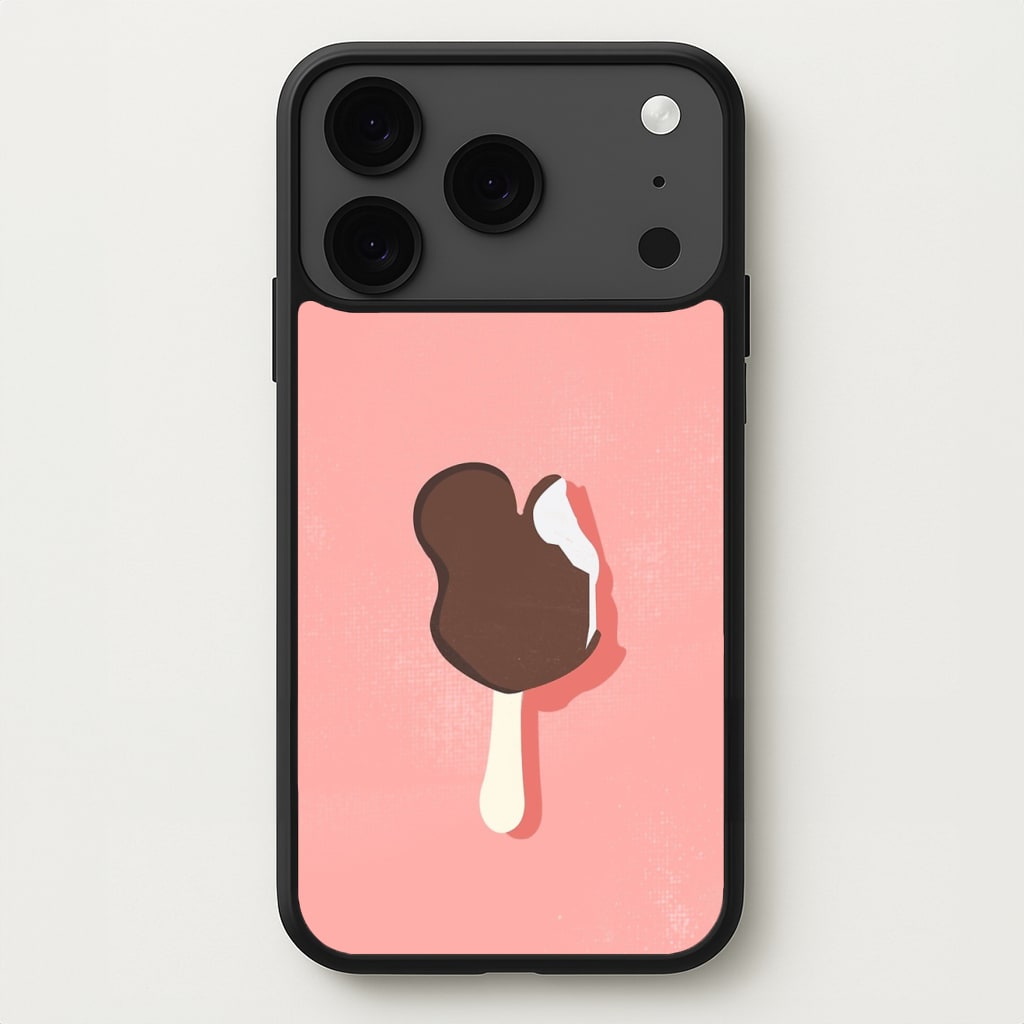 Pink Mouse Ice Cream Phone Case for iPhone 17 Pro Max
