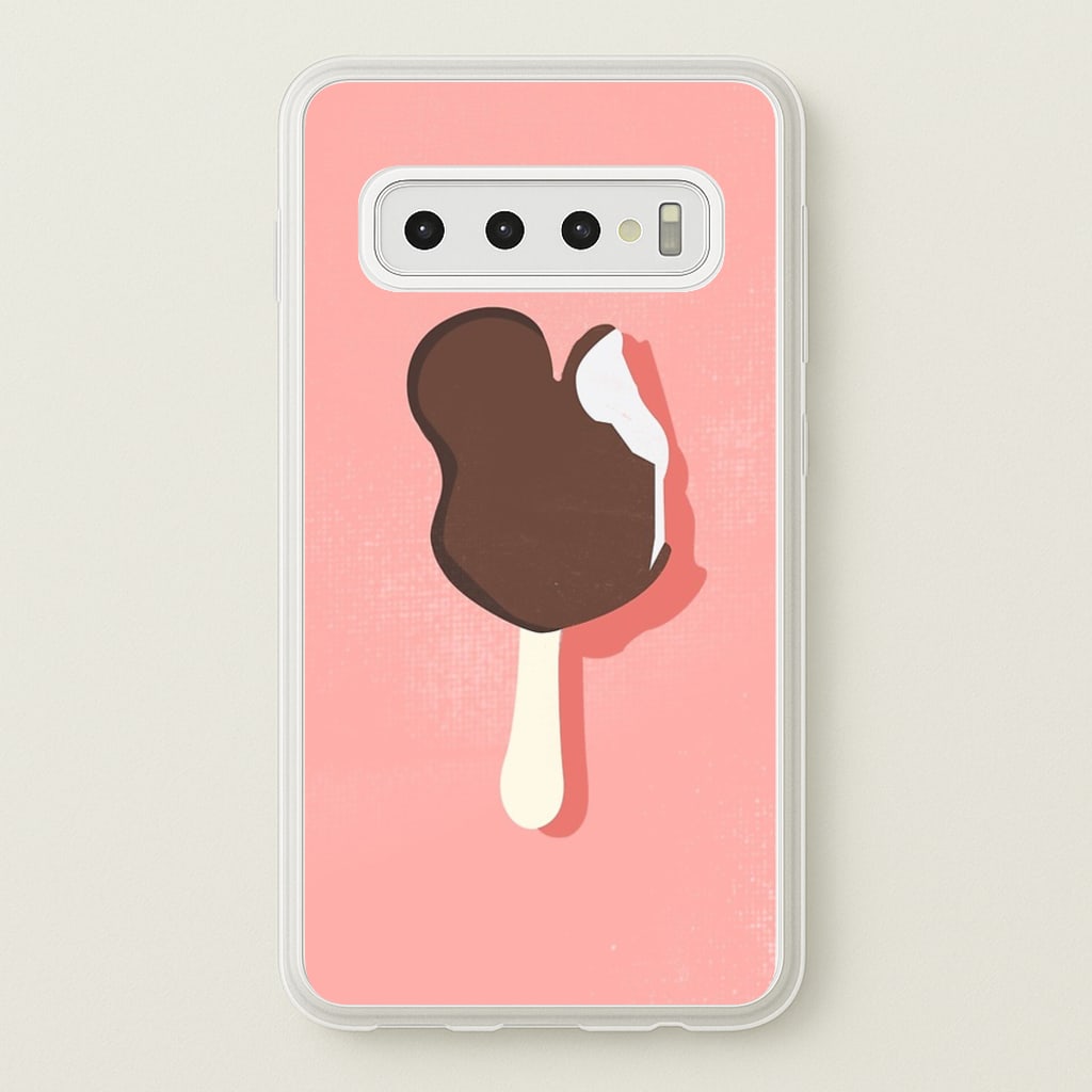 Pink Mouse Ice Cream - Disney Phone Case for Galaxy S10 Plus