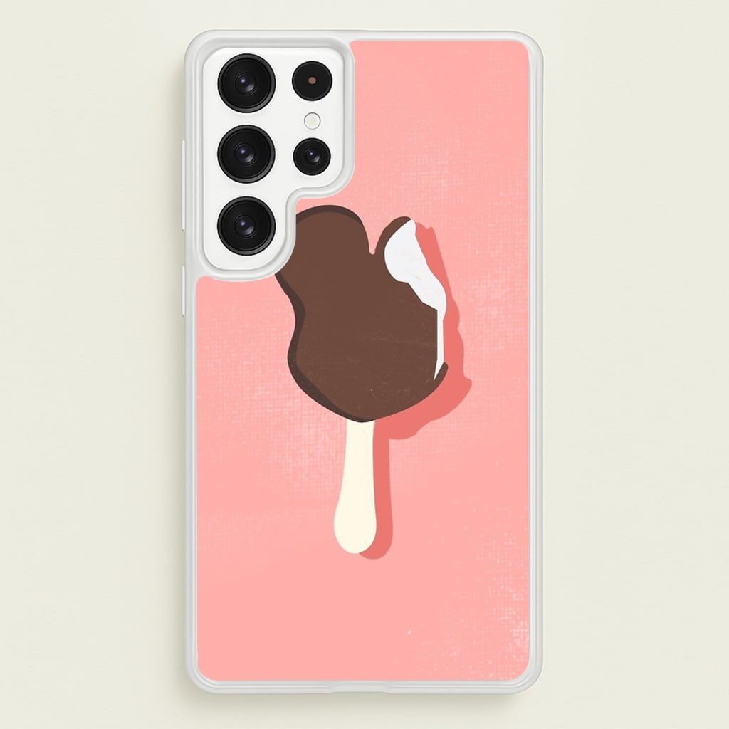 Pink Mouse Ice Cream - Disney Phone Case for Galaxy S22 Ultra