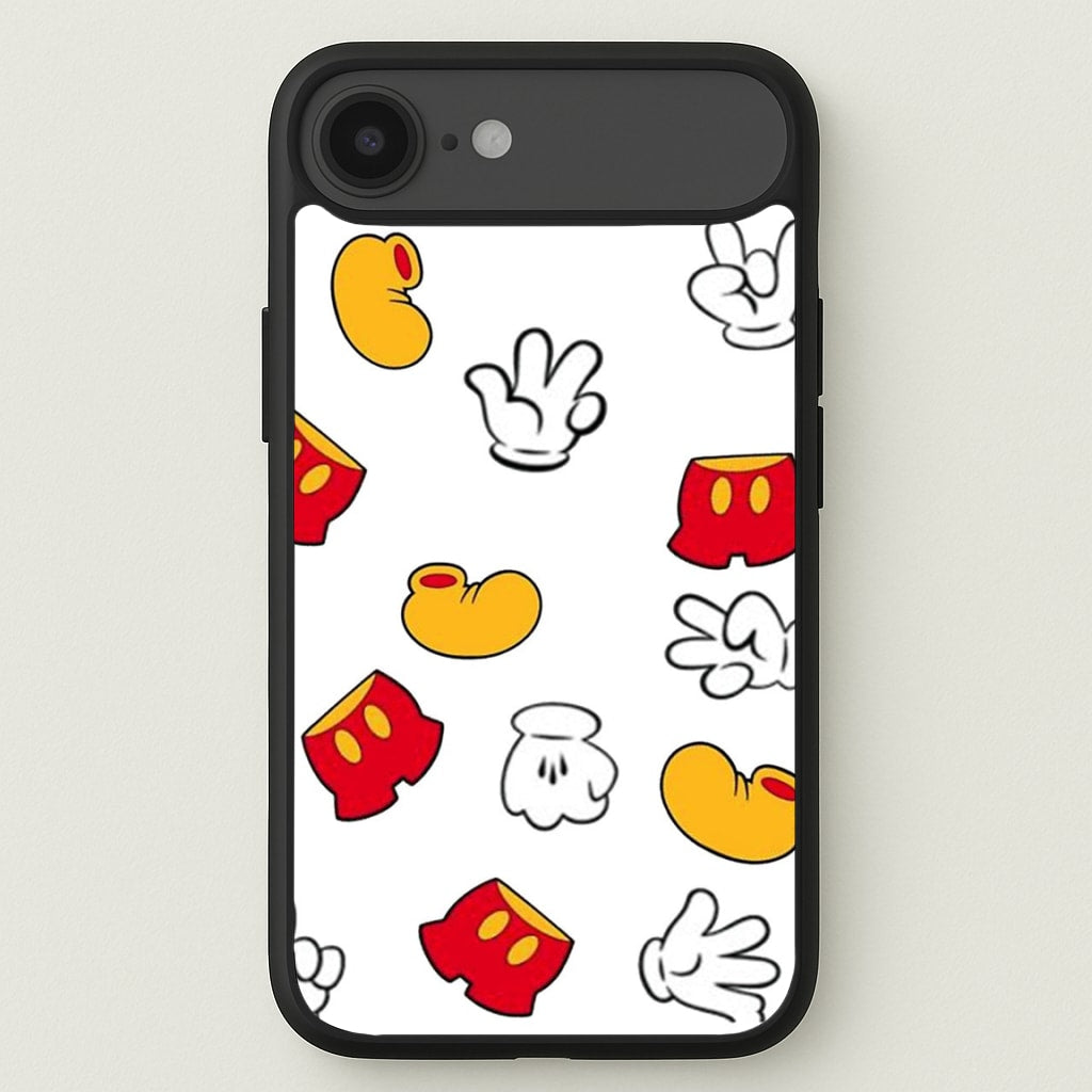 Mouse Gloves, Shorts and Shoes Phone Case for iPhone 17 Air