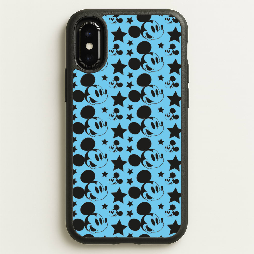 Fairytale Mouse Pattern - Mickey Mouse Phone Case for iPhone X / XS