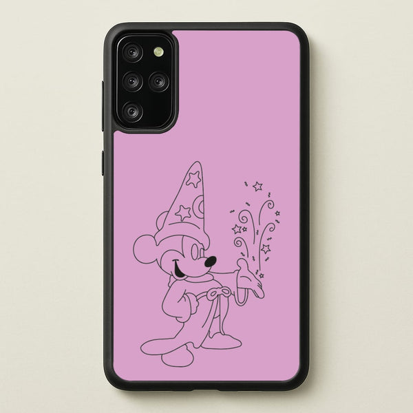 Wizard Fairytale Mouse - Mickey Mouse Phone Case for Galaxy S20 Plus