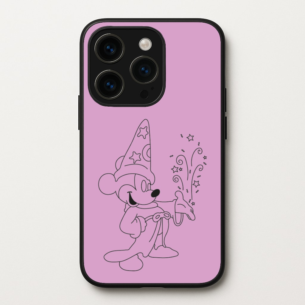 Wizard Fairytale Mouse - Mickey Mouse Phone Case for iPhone 15 Pro
