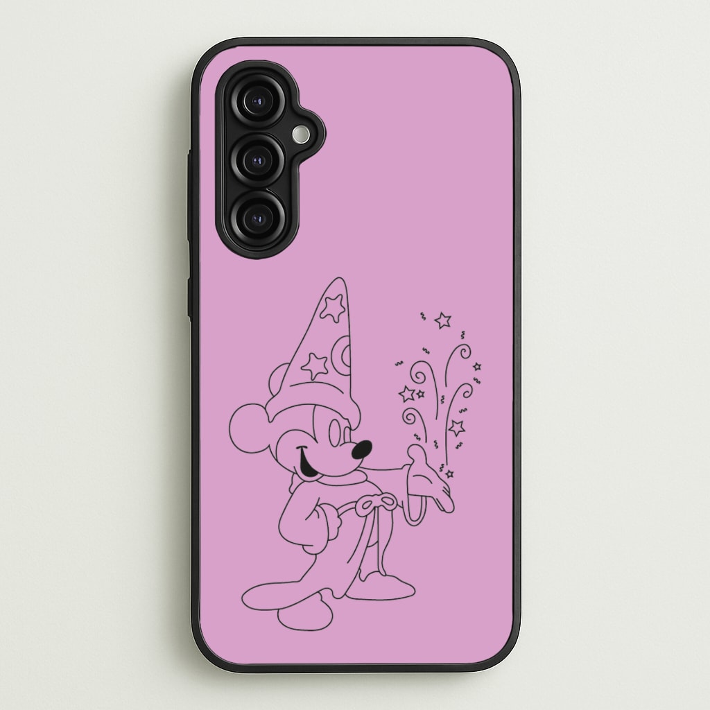 Wizard Fairytale Mouse - Mickey Mouse Phone Case for Galaxy A14