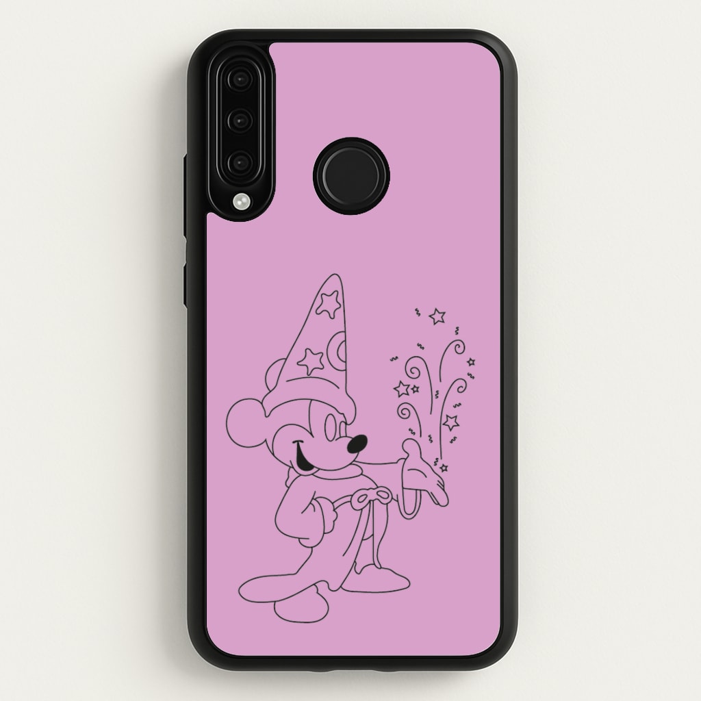 Wizard Fairytale Mouse - Mickey Mouse Phone Case for Huawei P30 Lite