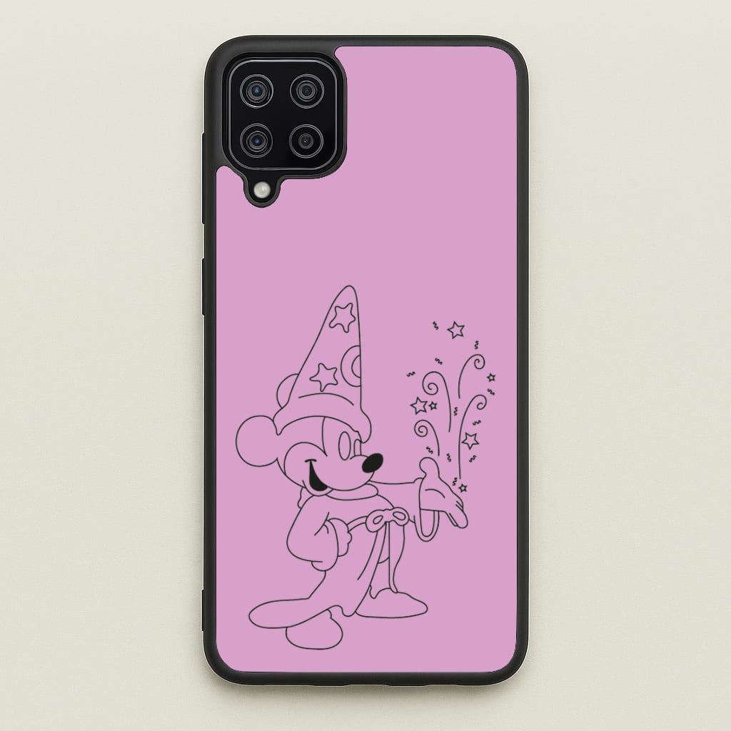 Wizard Fairytale Mouse - Mickey Mouse Phone Case for Galaxy A12