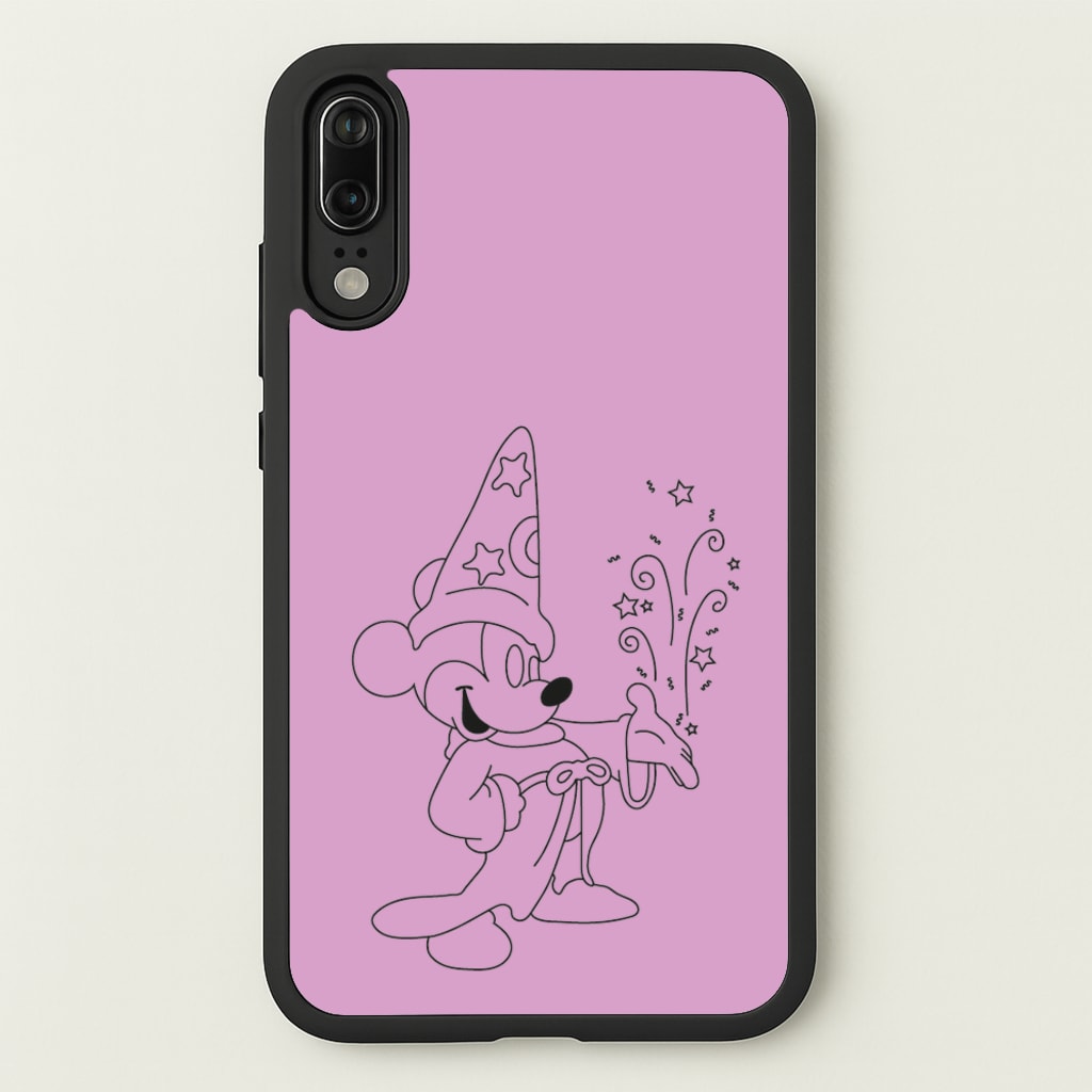 Wizard Fairytale Mouse - Mickey Mouse Phone Case for Huawei P20