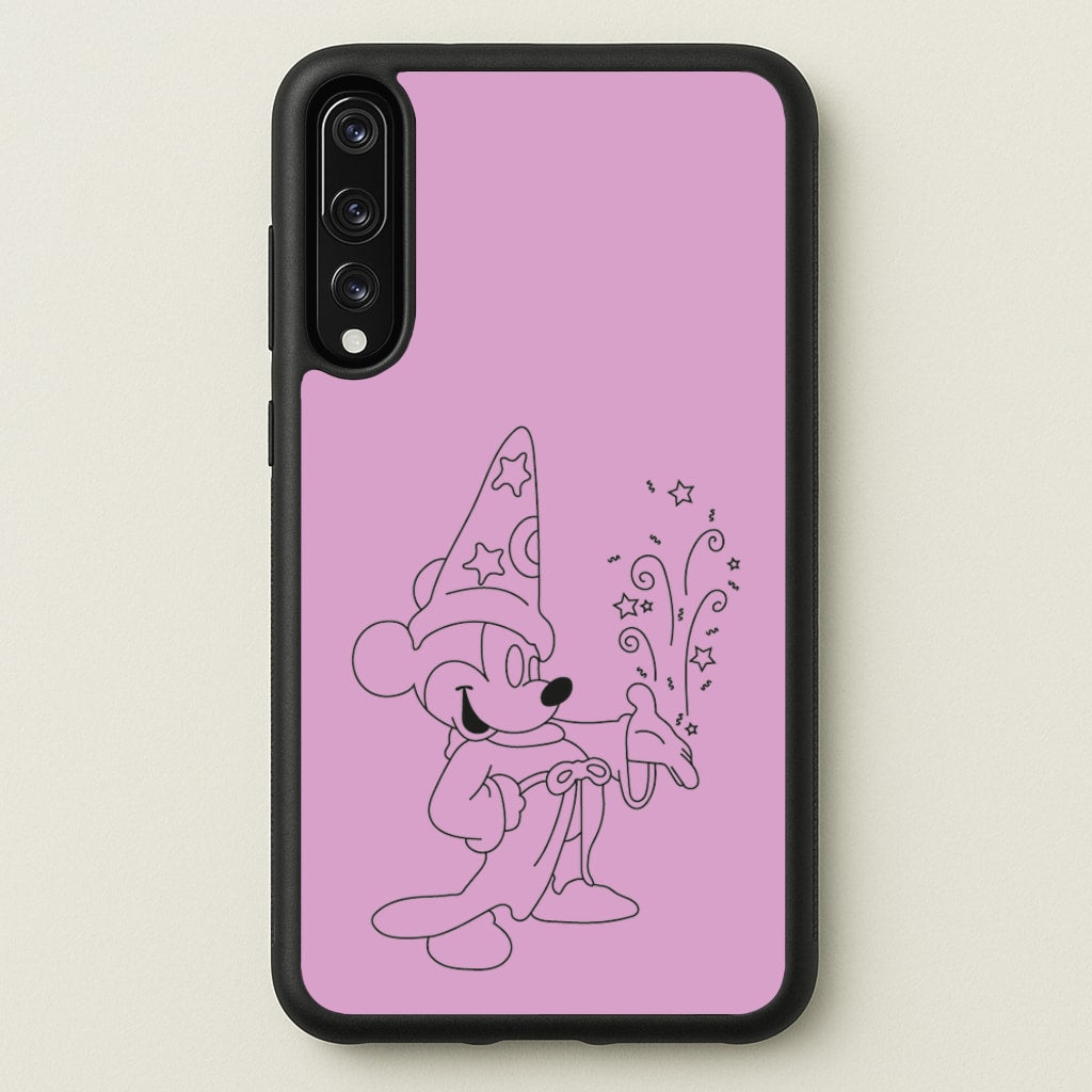 Wizard Fairytale Mouse - Mickey Mouse Phone Case for Huawei P20 Pro