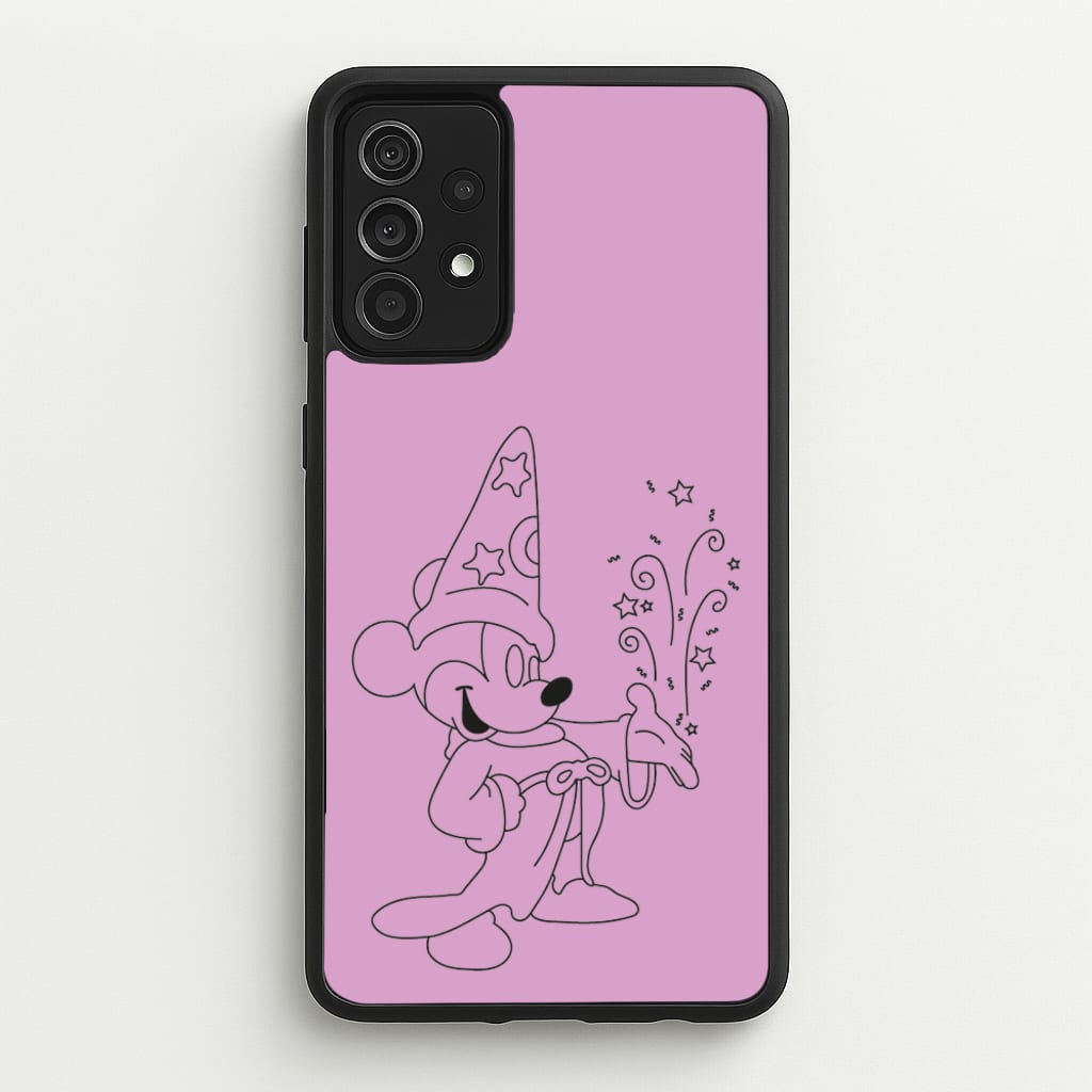 Wizard Fairytale Mouse - Mickey Mouse Phone Case for Galaxy A52 / A52s