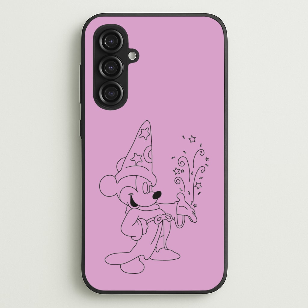 Wizard Fairytale Mouse - Mickey Mouse Phone Case for Galaxy S23FE
