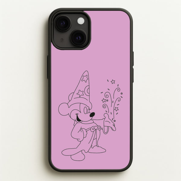 Wizard Fairytale Mouse - Mickey Mouse Phone Case for iPhone 13 Mini