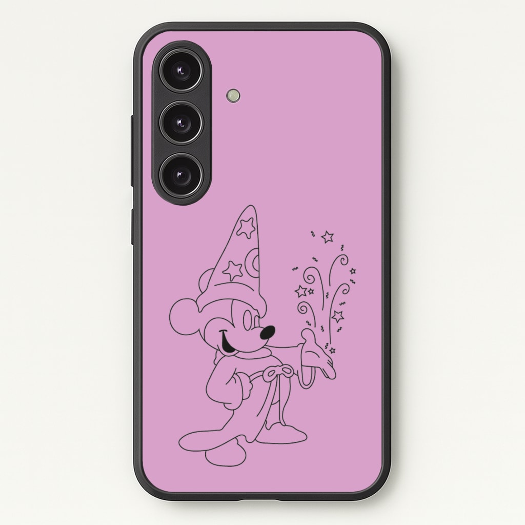 Wizard Fairytale Mouse - Mickey Mouse Phone Case for Galaxy S24FE