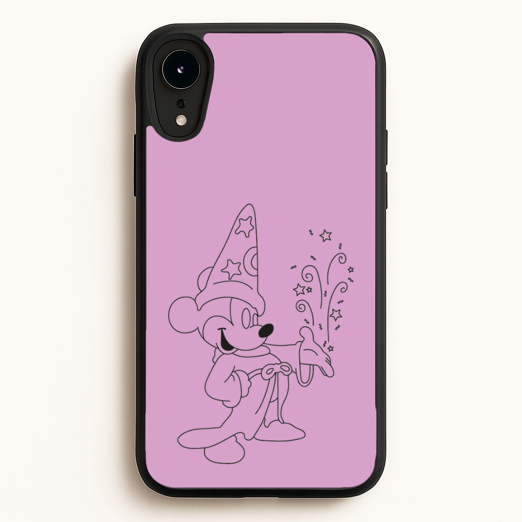 Wizard Fairytale Mouse - Mickey Mouse Phone Case for iPhone XR