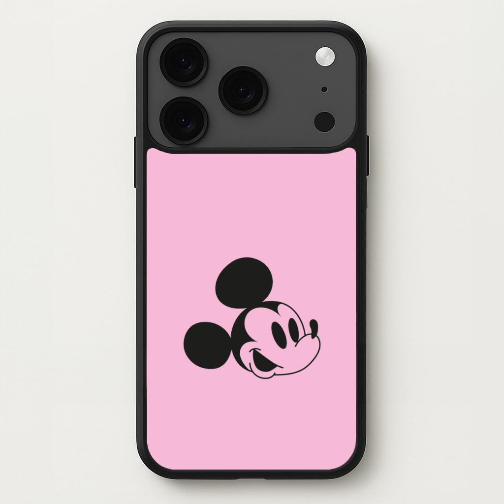 Pink Mickey Phone Case for iPhone 17 Pro Max