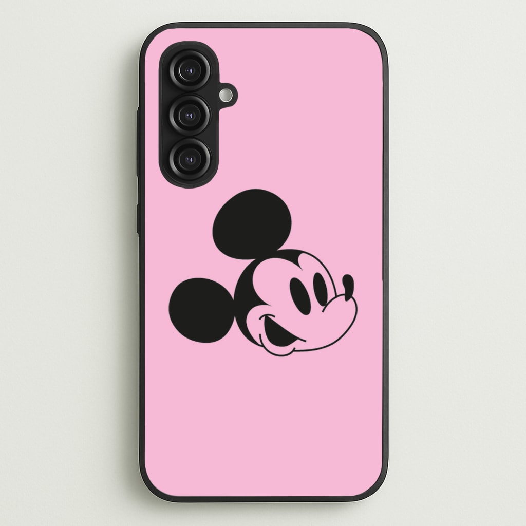 Pink Mickey - Mickey Mouse Phone Case for Galaxy S23FE