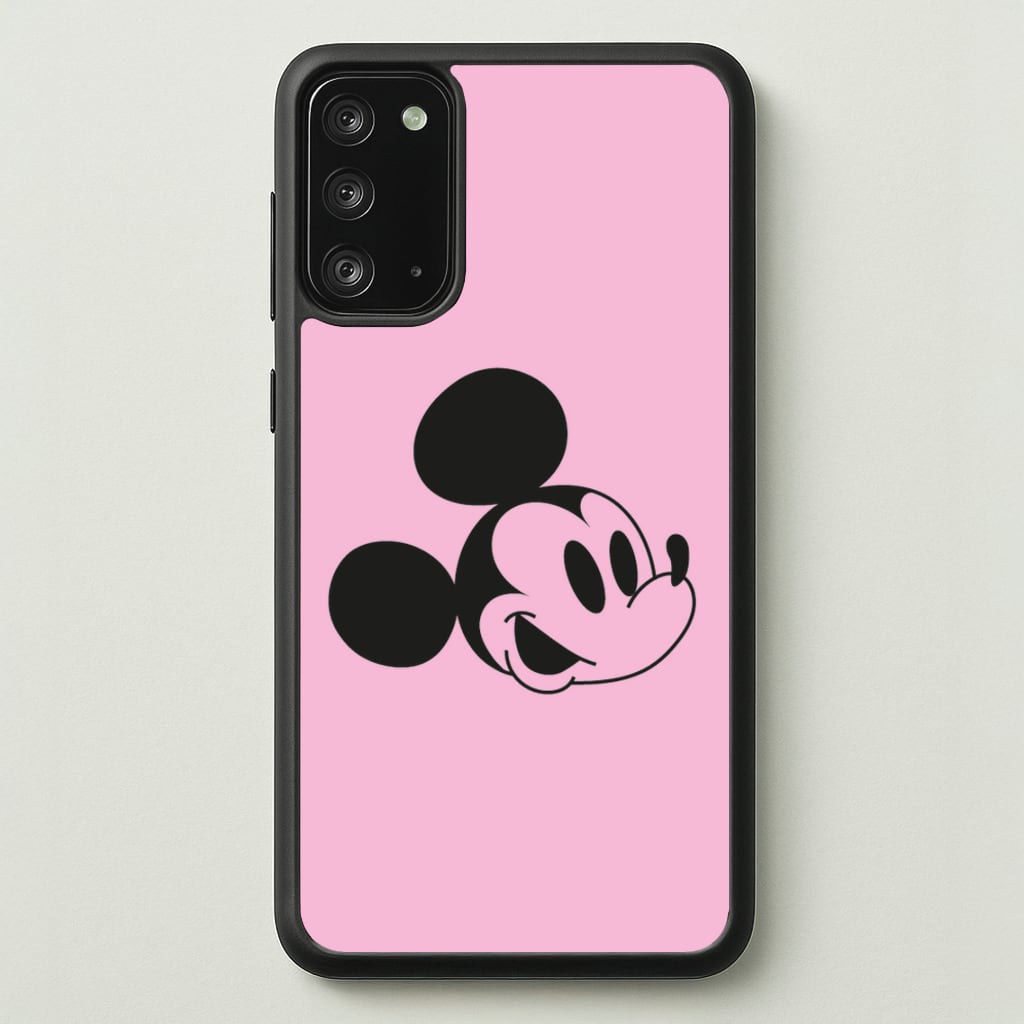 Pink Mickey - Mickey Mouse Phone Case for Galaxy Note 20