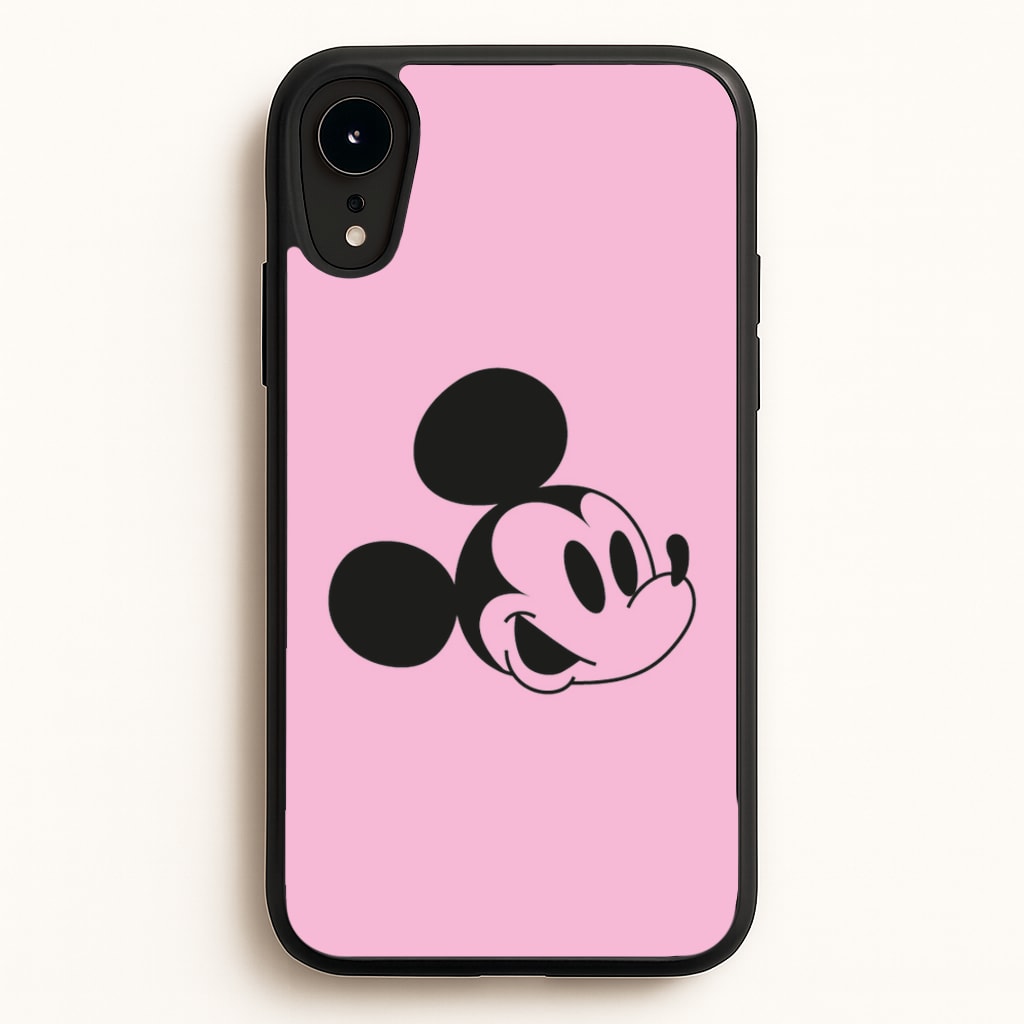 Pink Mickey - Mickey Mouse Phone Case for iPhone XR