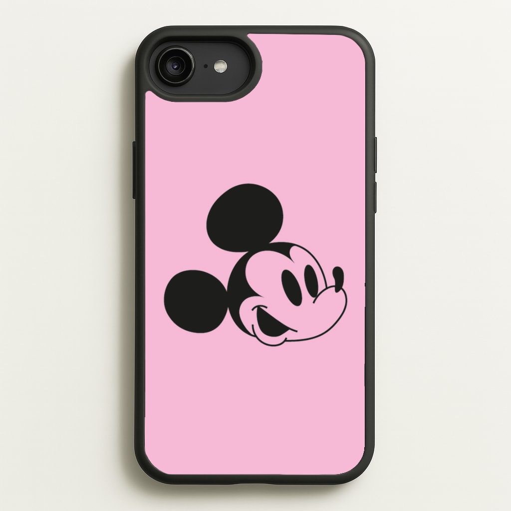 Pink Mickey - Mickey Mouse Phone Case for iPhone 6 Plus / 7 Plus / 8 Plus