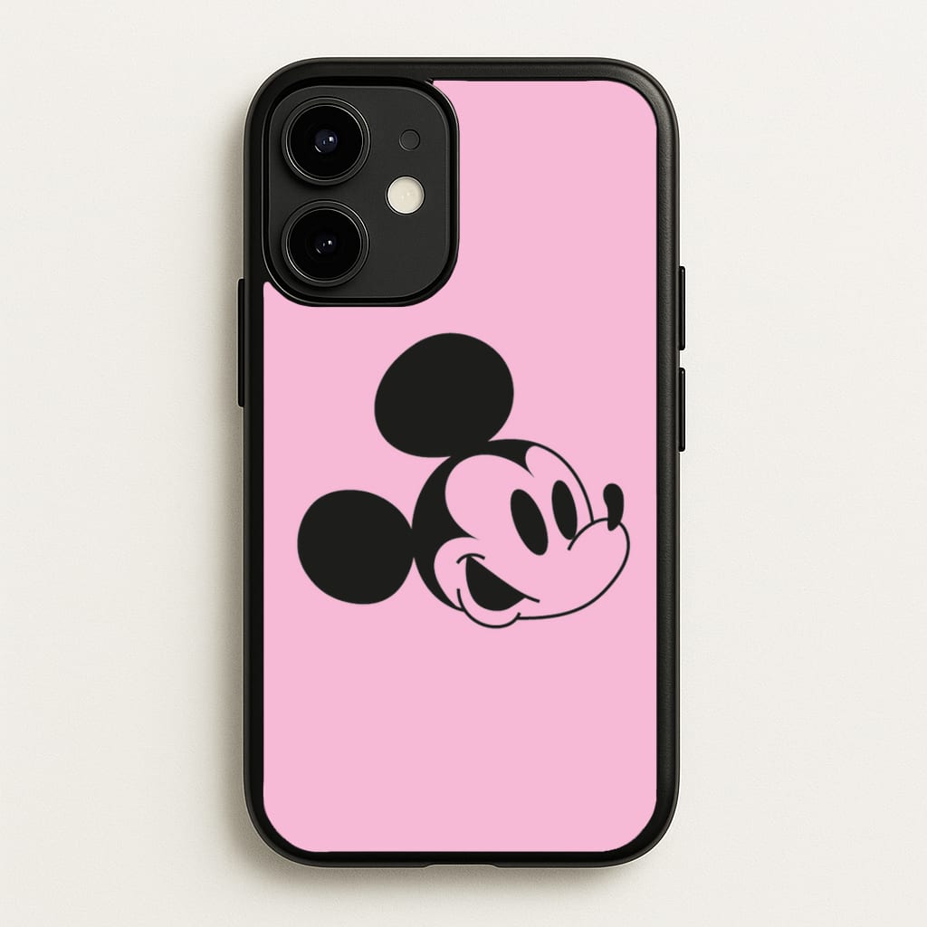 Pink Mickey - Mickey Mouse Phone Case for iPhone 12 / 12 Pro