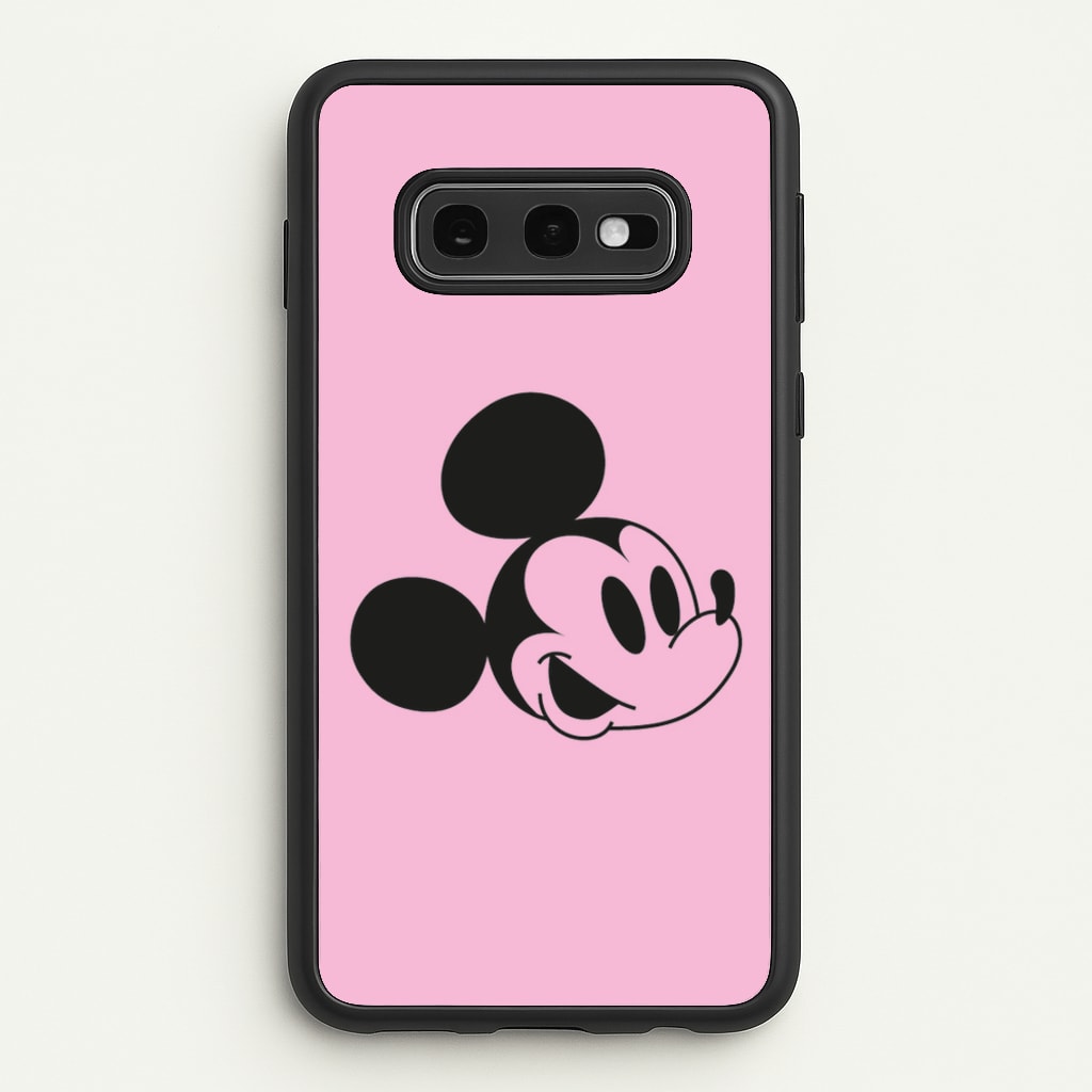 Pink Mickey - Mickey Mouse Phone Case for Galaxy S10e