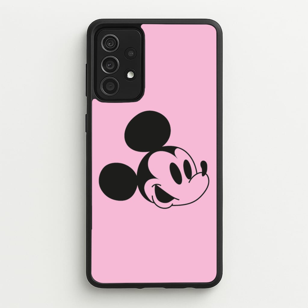 Pink Mickey - Mickey Mouse Phone Case for Galaxy A52 / A52s