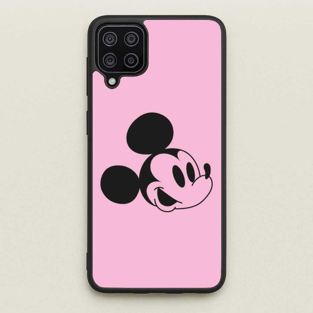 Pink Mickey - Mickey Mouse Phone Case for Galaxy A12