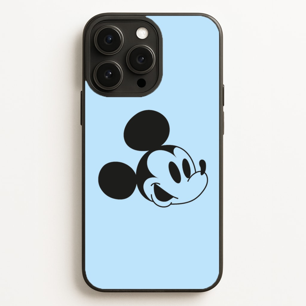 Blue Mickey Phone Case