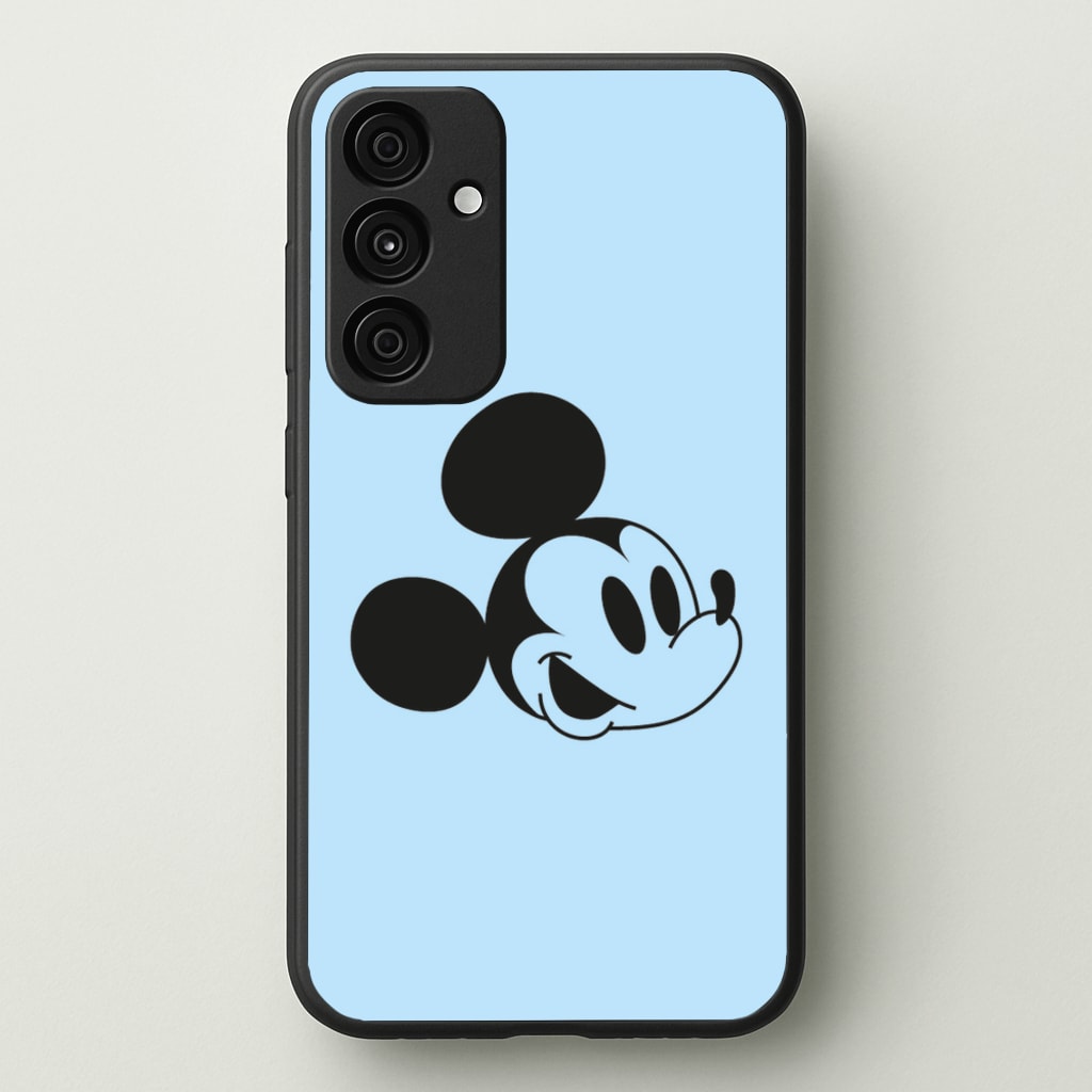 Blue Mickey - Mickey Mouse Phone Case for Galaxy A55
