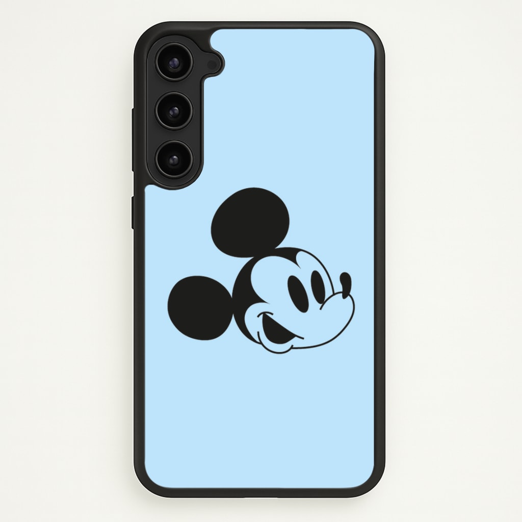Blue Mickey - Mickey Mouse Phone Case for Galaxy S23 Plus