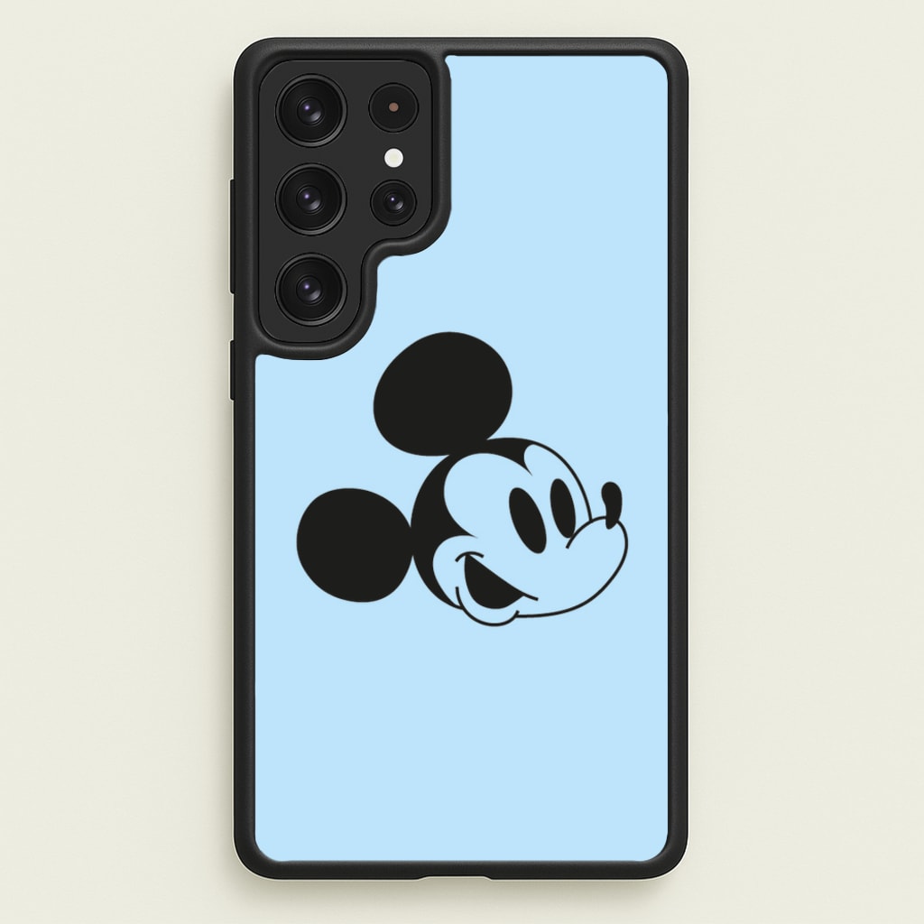 Blue Mickey - Mickey Mouse Phone Case for Galaxy S23 Ultra