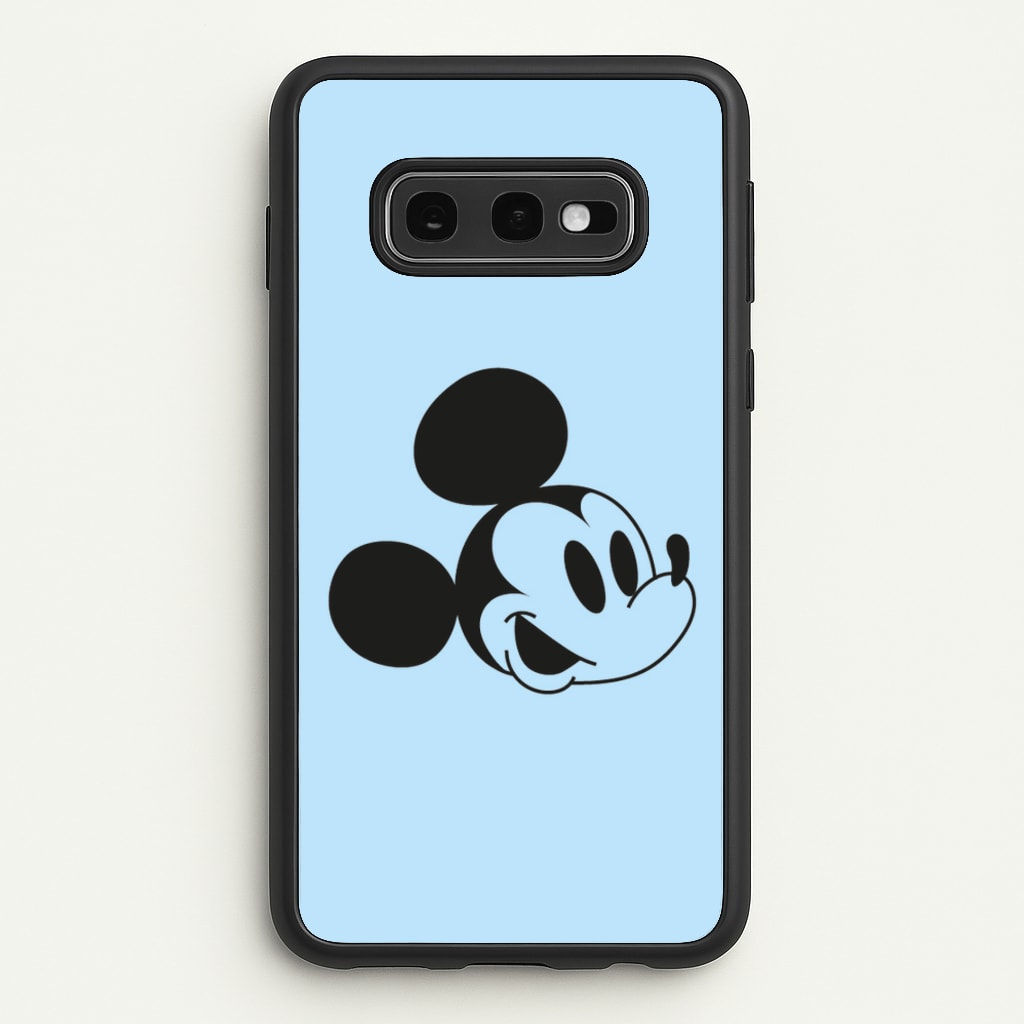 Blue Mickey - Mickey Mouse Phone Case for Galaxy S10e