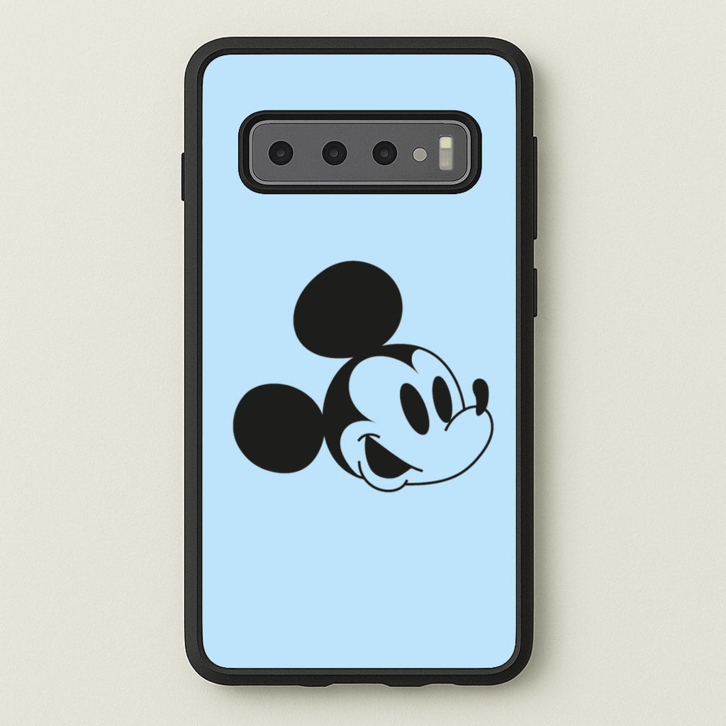 Blue Mickey - Mickey Mouse Phone Case for Galaxy S10