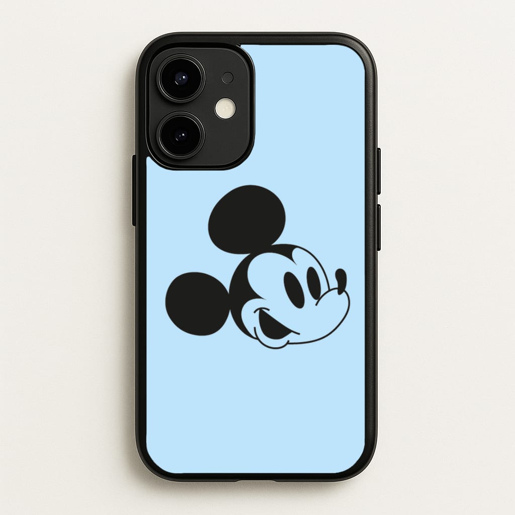 Blue Mickey - Mickey Mouse Phone Case for iPhone 12 / 12 Pro