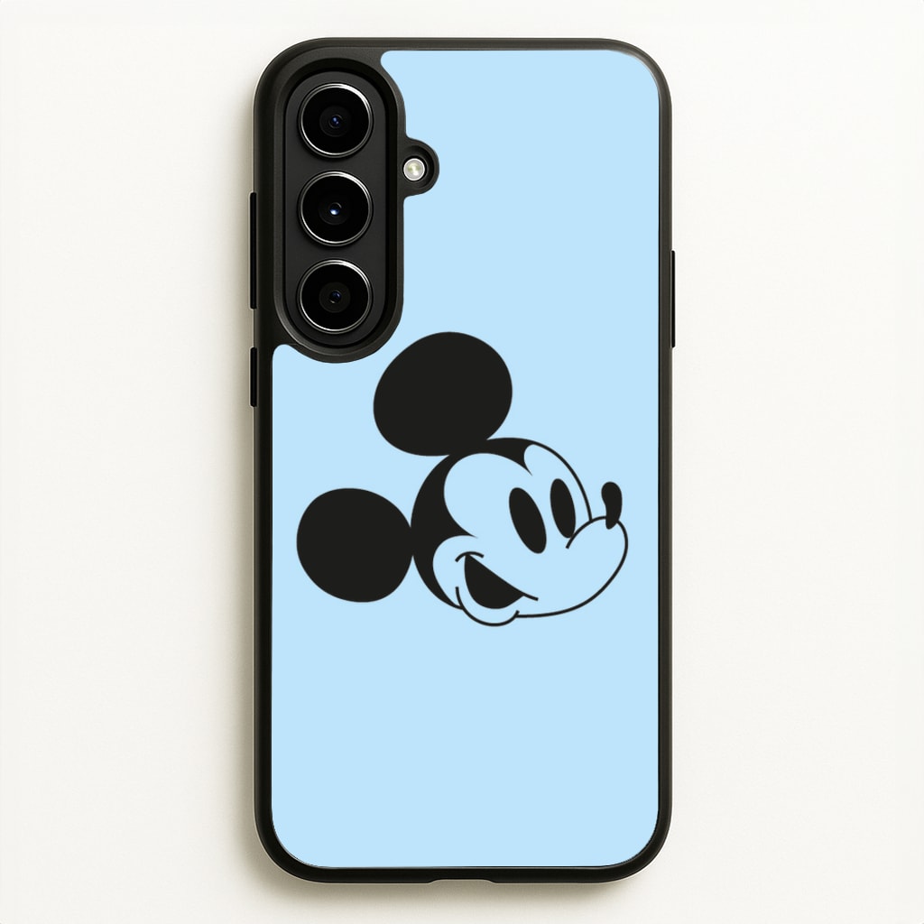 Blue Mickey - Mickey Mouse Phone Case for Galaxy A56