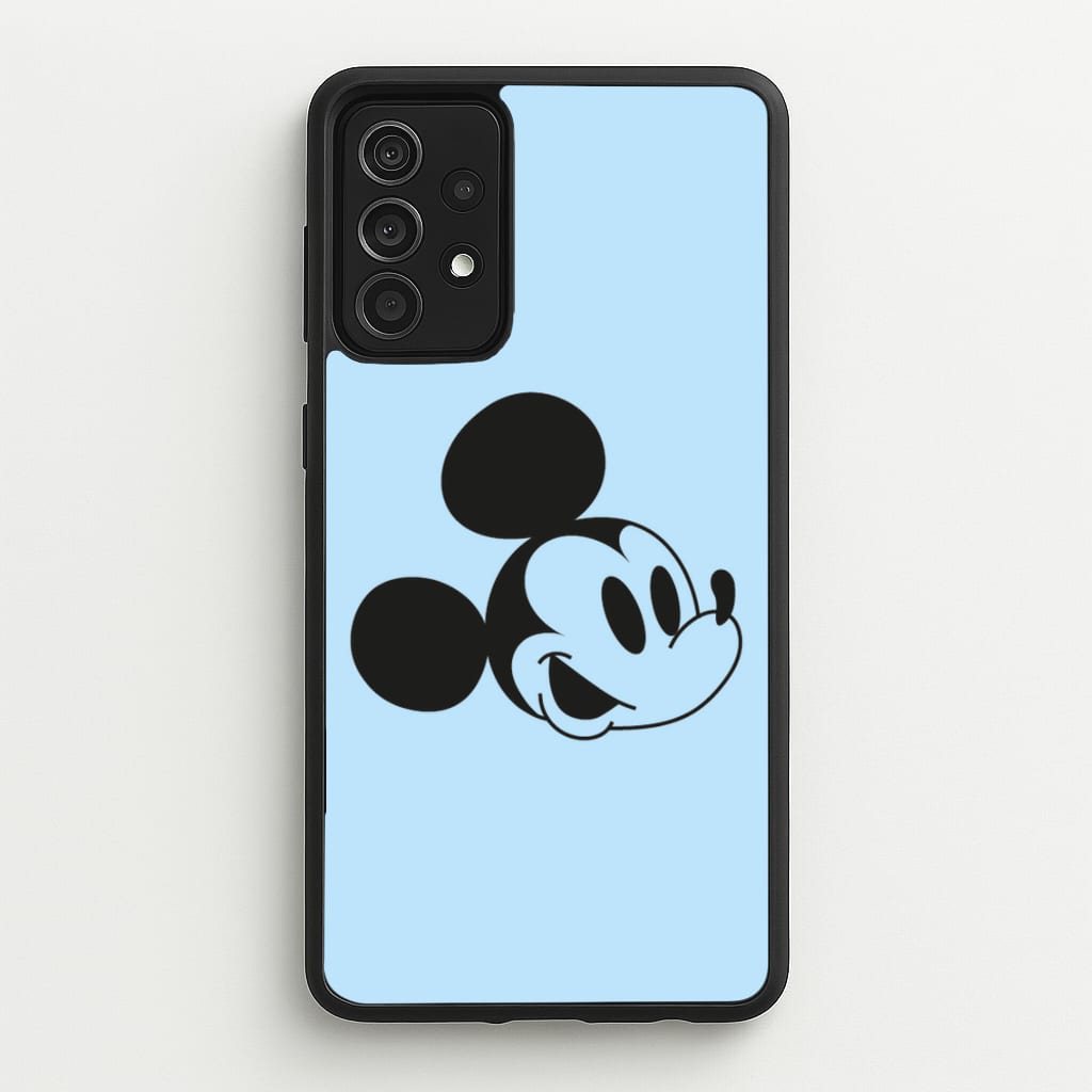 Blue Mickey - Mickey Mouse Phone Case for Galaxy A52 / A52s