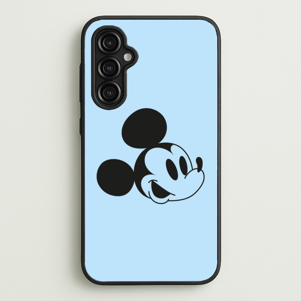 Blue Mickey - Mickey Mouse Phone Case for Galaxy A14