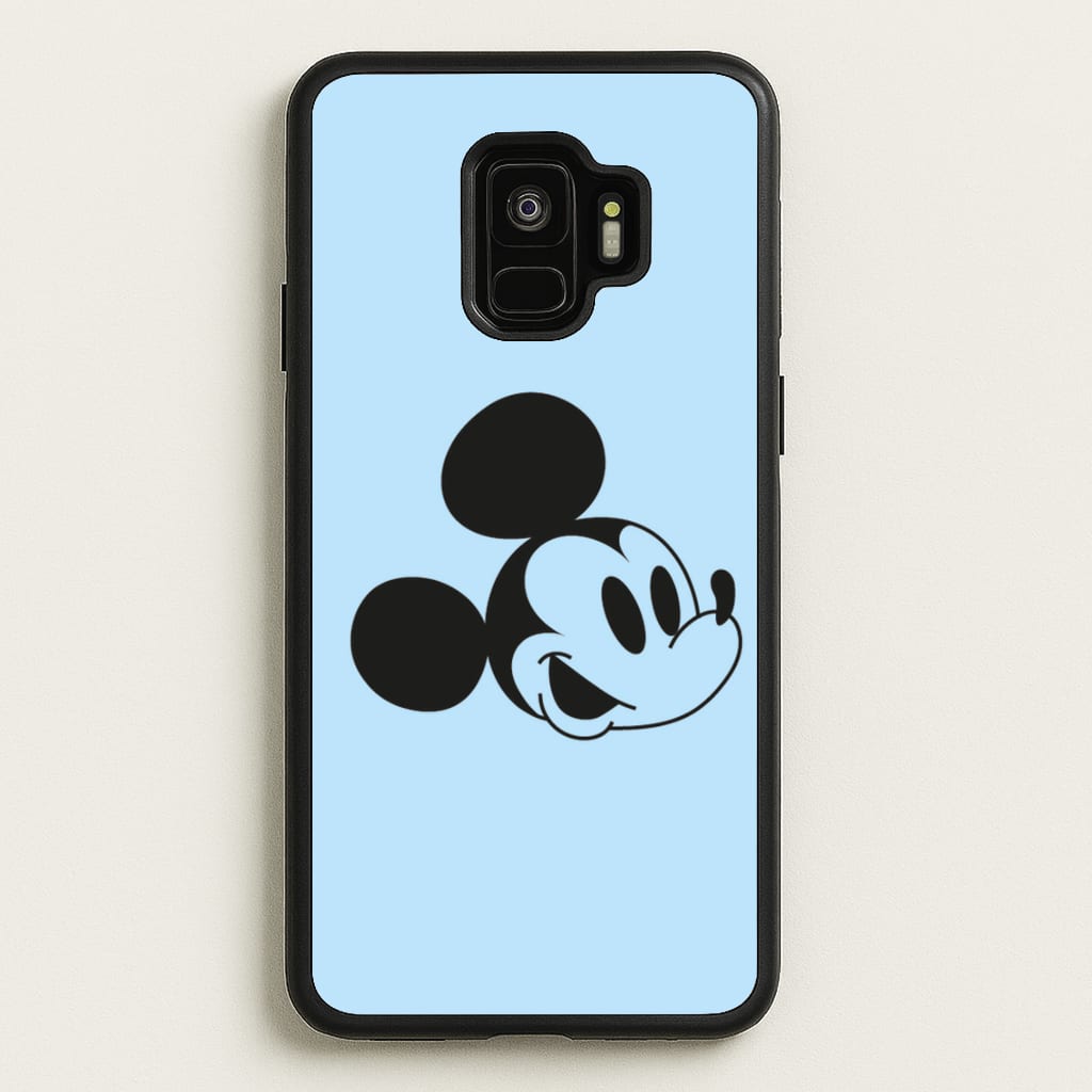 Blue Mickey - Mickey Mouse Phone Case for Galaxy S9