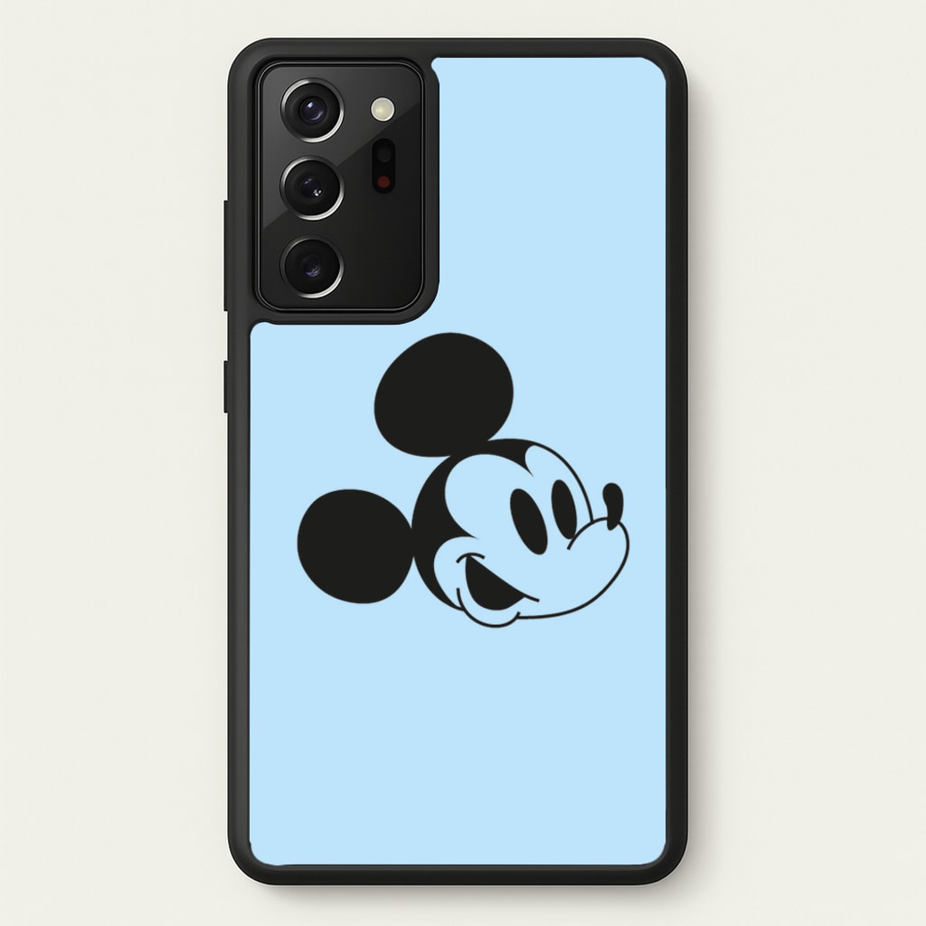 Blue Mickey - Mickey Mouse Phone Case for Galaxy Note 20 Ultra