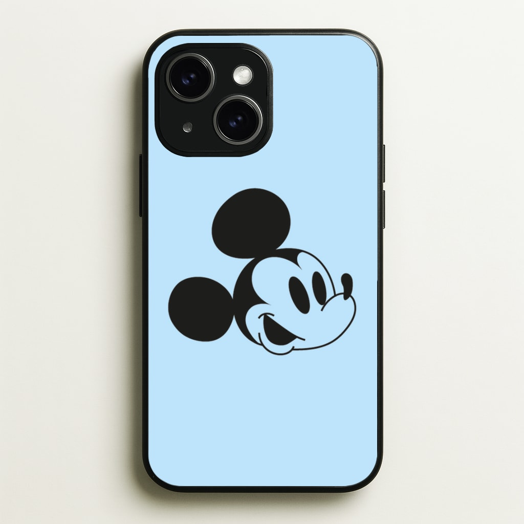 Blue Mickey - Mickey Mouse Phone Case for iPhone 15