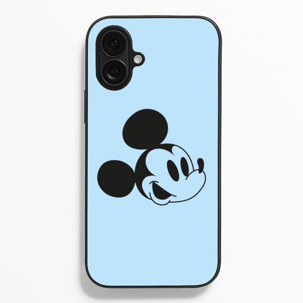 Blue Mickey Phone Case