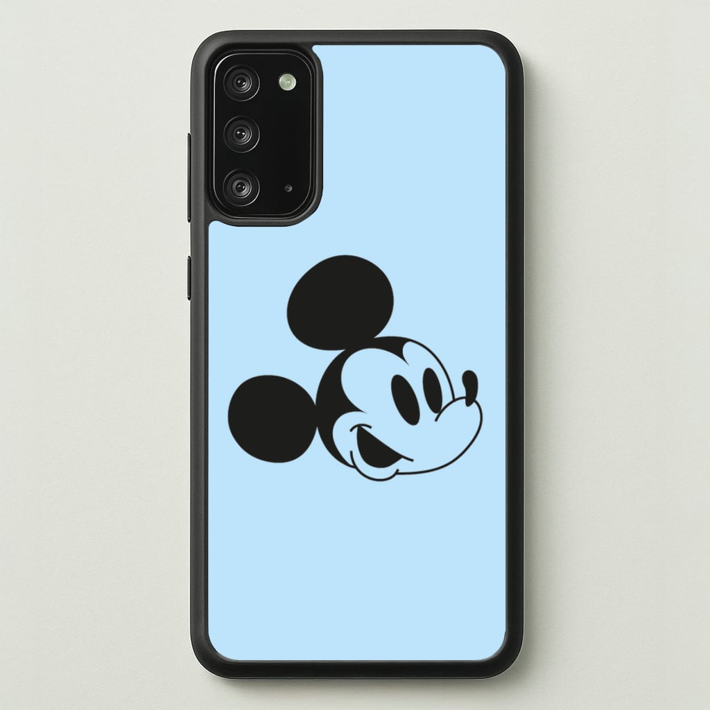 Blue Mickey - Mickey Mouse Phone Case for Galaxy Note 20