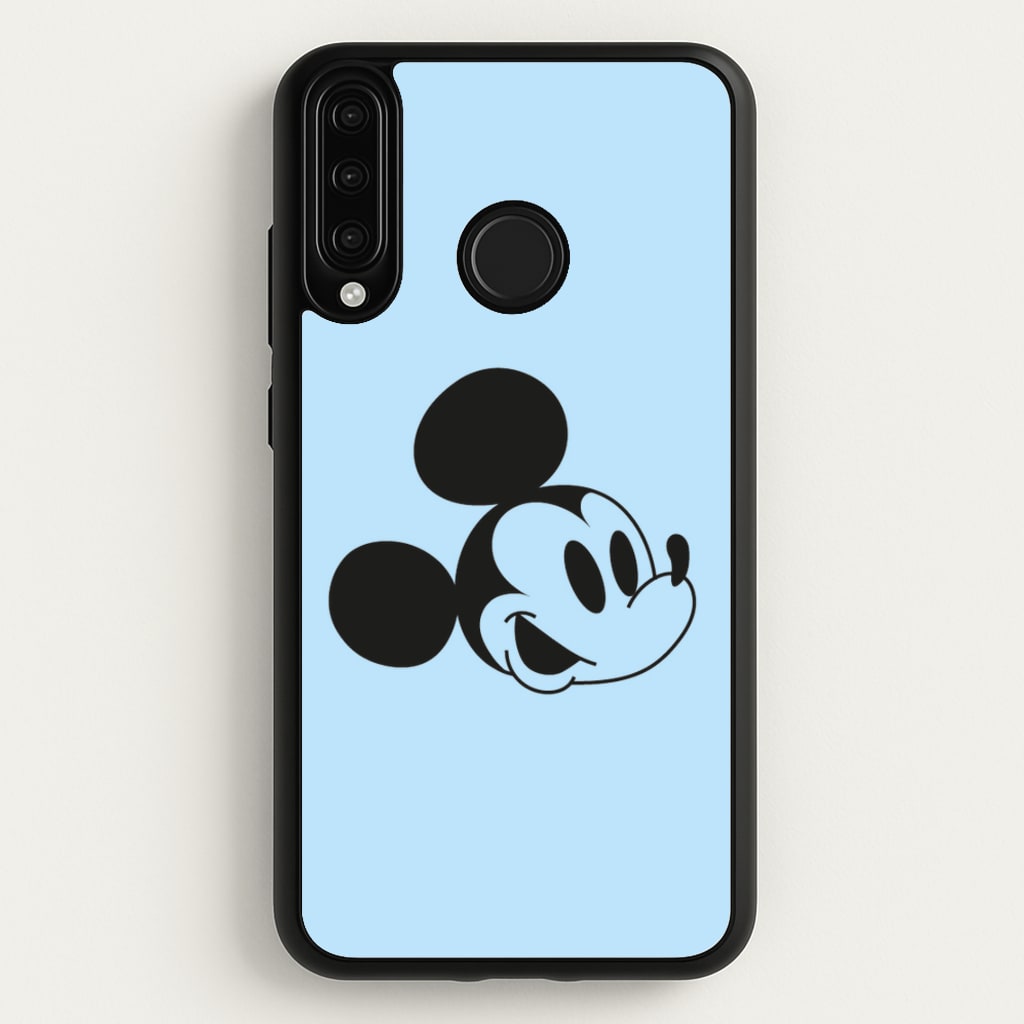 Blue Mickey - Mickey Mouse Phone Case for Huawei P30 Lite