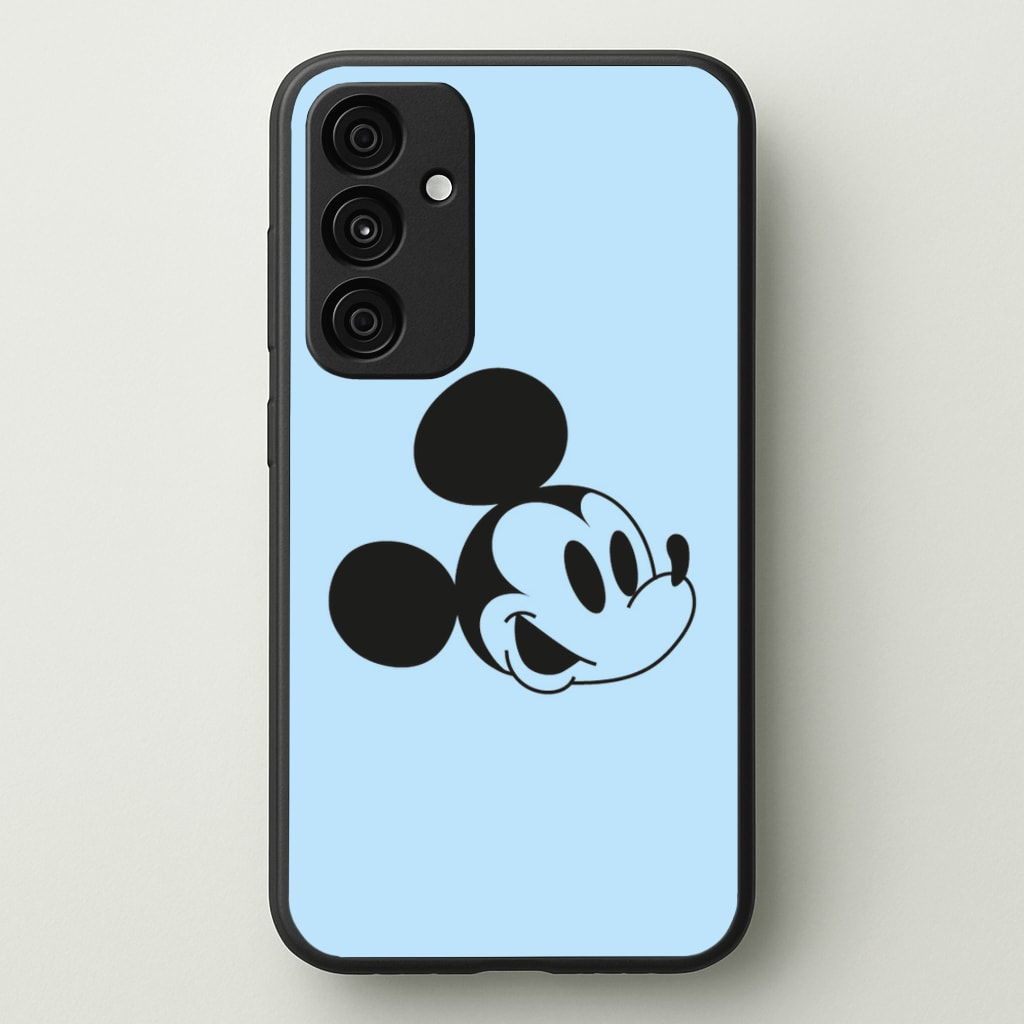 Blue Mickey - Mickey Mouse Phone Case for Galaxy A35