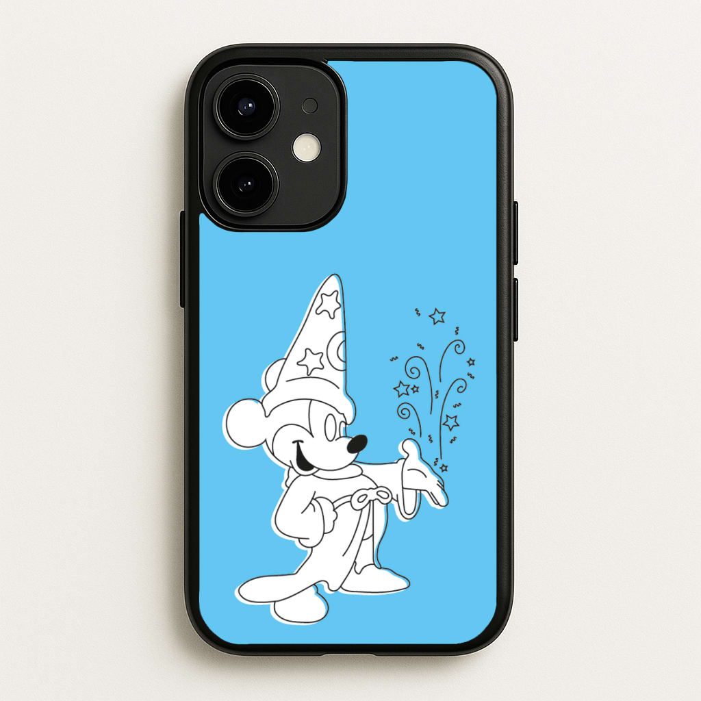 Wizard Mickey Blue - Mickey Mouse Phone Case for iPhone 12 Mini